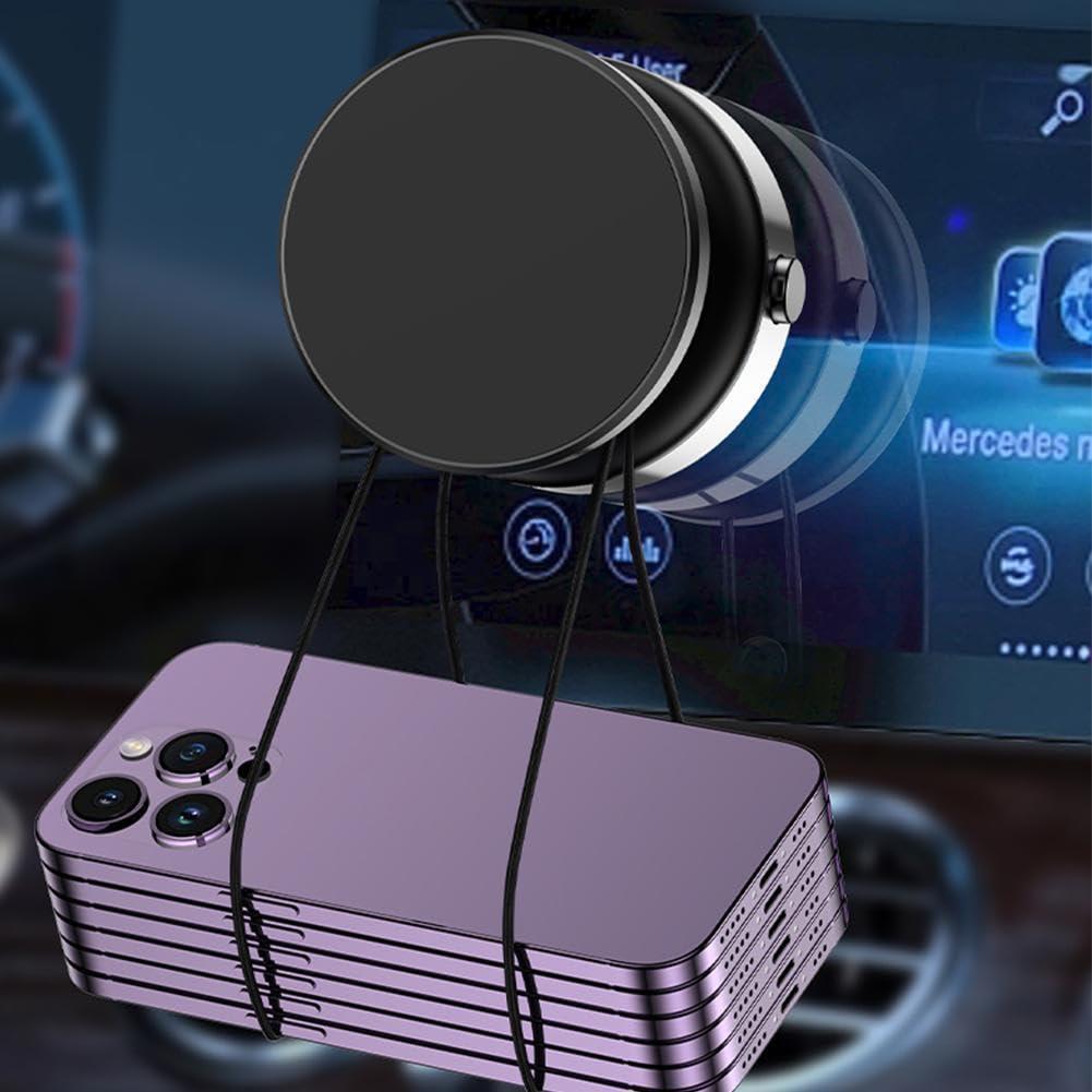 Magnetic Wireless Car Phone Holder Car Charger Mount - Fast Charging and Secure Hold